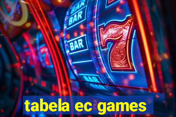 tabela ec games